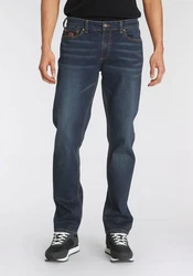 Bruno Banani Straight-Jeans Hutch Dunkelblau/Hellblau/Blau