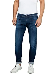 Replay Slim-fit Jeans ANBASS HYPERFLEX BIO blau