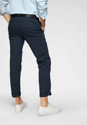 Marc O'Polo Chinohose Regular-Fit Dunkelblau/Blau/Hellblau