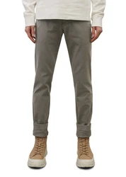 Marc O'Polo Chinohose Regular-Fit Hellgrau/Dunkelgrau/Khaki/Grau