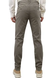 Marc O'Polo Chinohose Regular-Fit Hellgrau/Dunkelgrau/Khaki/Grau