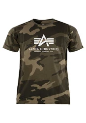 ALPHA INDUSTRIES T-Shirt Dunkelgrün