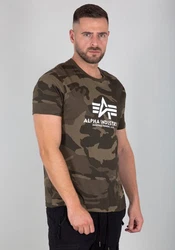 ALPHA INDUSTRIES T-Shirt Dunkelgrün