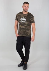 ALPHA INDUSTRIES T-Shirt Dunkelgrün