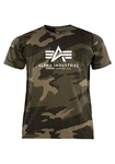 ALPHA INDUSTRIES T-Shirt Dunkelgrün