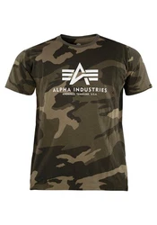 ALPHA INDUSTRIES T-Shirt Dunkelgrün