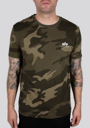 ALPHA INDUSTRIES T-Shirt hellbraun/khaki/oliv/weiß