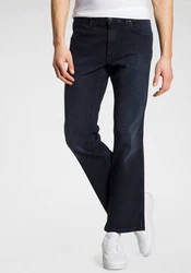 Wrangler Bootcut Jeans Jacksville Dunkelblau/Blau/Hellblau