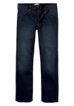 Wrangler Bootcut Jeans Jacksville Dunkelblau/Blau/Hellblau