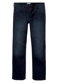 Wrangler Bootcut Jeans Jacksville Dunkelblau/Blau/Hellblau