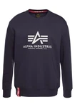 Alpha Industries Sweatshirt Basic Sweater marine/rot/weiß