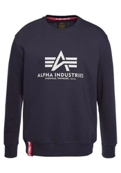 Alpha Industries Sweatshirt Basic Sweater marine/rot/weiß