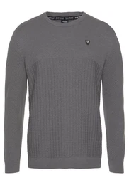 Strickpullover mit modischer Struktur
