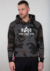 Alpha Industries Kapuzenpullover Basic Hoodie Herren braun / grau / schwarz / wei