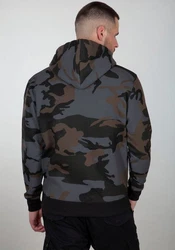Alpha Industries Kapuzenpullover Basic Hoodie Herren braun / grau / schwarz / wei