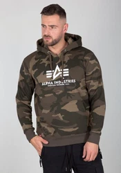 Alpha Industries Kapuzenpullover Basic Hoodie Herren Camo