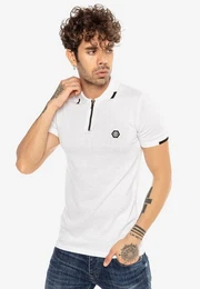 Poloshirt Arvada mit Reiverschluss