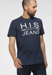 H.I.S Rundhalsshirt (2er-Pack) Schwarz/Weiß