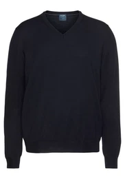 V-Ausschnitt-Pullover Strick Casual klassischer Strickpullover