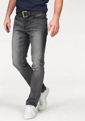 Bruno Banani Straight-Jeans Hutch Dunkelgrau/Grau/Schwarz/Hellgrau