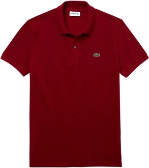 Lacoste Poloshirt mit Polokragen Dunkelrot/Rot Lacoste Poloshirt mit Polokragen Dunkelrot/Rot