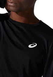 Asics Laufshirt CORE LS TOP Schwarz/Rot