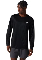 Asics Laufshirt CORE LS TOP Schwarz/Rot