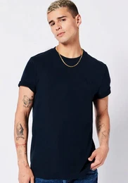 Rundhalsshirt Vintage Logo Emb Te