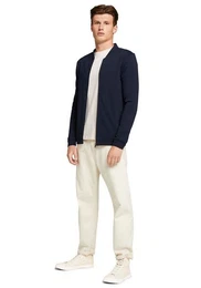Sweatjacke in Blousonform