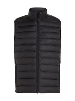 Calvin Klein Steppweste ESSENTIAL SIDE LOGO schwarz