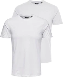 ONLY & SONS T-Shirt BASIC LIFE SLIM O-NECK 