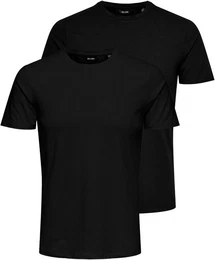 T-Shirt BASIC LIFE SLIM O-NECK 2-PACK (Packung, 2-tlg., 2er-Pack)