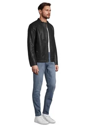 Lederimitatjacke