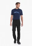 Schöffel Zip-away Hose Pants Folkstone Zip Off Blau/Dunkelblau