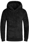 behype Kapuzensweatshirt HOOD Schwarz/Hellblau/Dunkelgrau