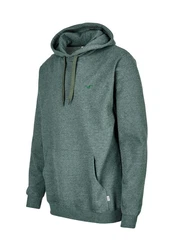 Cleptomanicx Kapuzensweatshirt Ligull Grün/Dunkelgrün