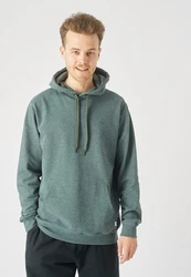 Cleptomanicx Kapuzensweatshirt Ligull Grün/Dunkelgrün