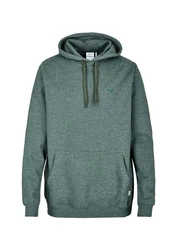 Cleptomanicx Kapuzensweatshirt Ligull Grün/Dunkelgrün