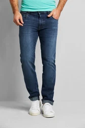 bugatti 5-Pocket Jeans Blau/Dunkelblau/Hellblau