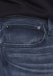 Jack & Jones Slim-fit Jeans Glen Dunkelblau/Blau/Grün/Braun