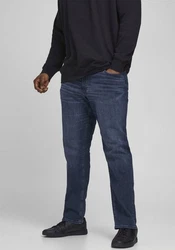 Jack & Jones Slim-fit Jeans Glen Dunkelblau/Blau/Grün/Braun