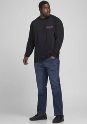 Jack & Jones Slim-fit Jeans Glen Dunkelblau/Blau/Grün/Braun