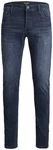 Jack & Jones Slim-fit Jeans Glen Dunkelblau/Blau/Grün/Braun