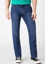 Wrangler Regular-fit Jeans Authentic Regular Blau/Hellblau/Dunkelblau