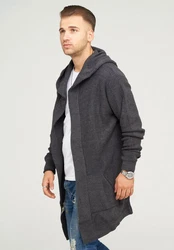 behype Strickjacke JAROMIR Dunkelgrau/Dunkelblau/Grau/Hellblau