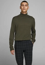 Jack & Jones Sweatshirt JJEEMIL KNIT ROLL NECK NOOS 