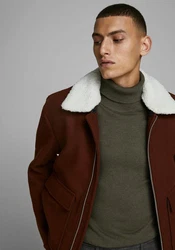 Jack & Jones Sweatshirt JJEEMIL KNIT ROLL NECK NOOS 