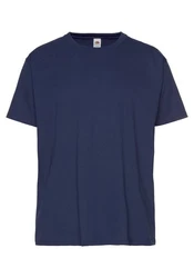 Fruit of the Loom T-Shirt mit Rundhalsausschnitt Dunkelblau/Blau