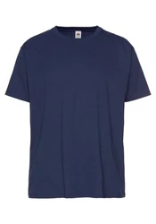 Fruit of the Loom T-Shirt mit Rundhalsausschnitt Dunkelblau/Blau