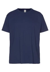 Fruit of the Loom T-Shirt mit Rundhalsausschnitt Dunkelblau/Blau